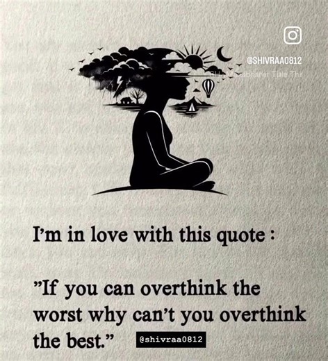 Overthinking Can Heal You Too #universe