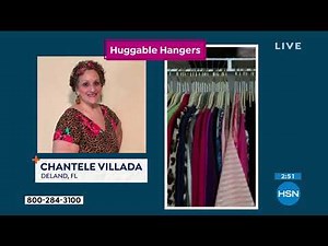 Huggable Hangers 20pack of Shirt Hangers with Chrome Hoo...