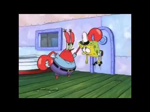 [Mr Krab] SPONGEBOB! GET OUT HERE! Sparta execution remix