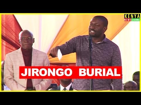 Sifuna FULL EXPLOSIVE speech lecturing Wetangula, Musalia & Ruto at Cyrus Jirongo Burial Lumakanda