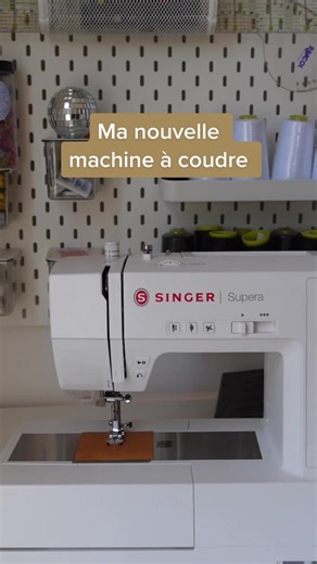 Ma nouvelle machine à coudre - Collaboration avec Singer France