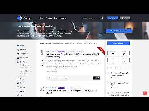 How to Make a Questions & Answers, Q&A, Forum Website like Quora With WordPress & Discy Theme 2022