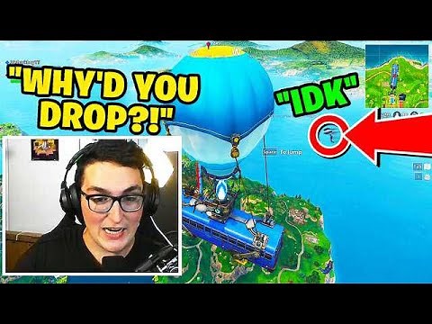 Teaching FAMOUS YOUTUBER (5 MILLION SUBS) how to play FORTNITE BATTLE ROYALE!