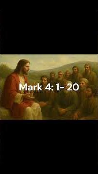 Holy Bible NIV The New Testament Mark 4: 1- 20