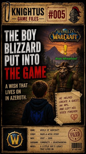 Blizzard Put This Child’s Voice Inside World of Warcraft
