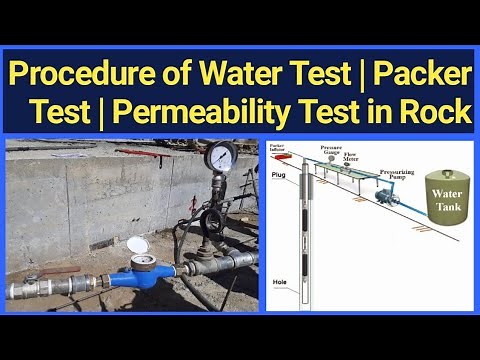 Detail Procedure of Water Test | Packer Test | Permeability Test | Lugeon Value