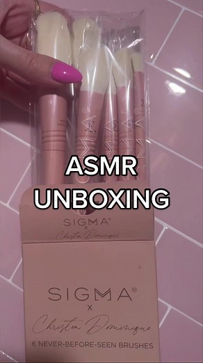 Unboxing Sigma X Christen Dominique Brush Set