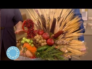 Turkey Centerpiece Using Seasonal Produce | Martha Stewart