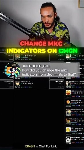 How To change market cap indicators from decimal