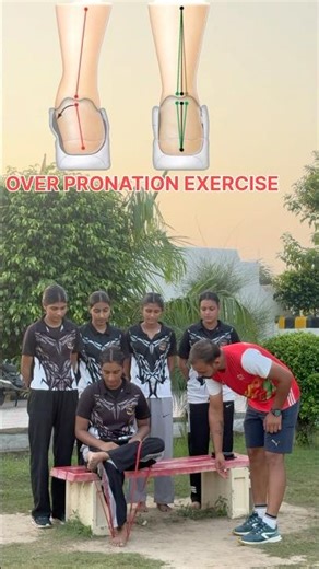 Overpronation correction exercises #fitness