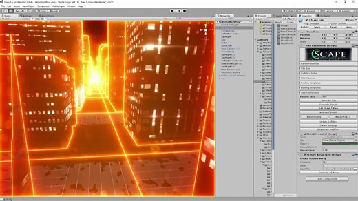 u3d城市系统~CScape City System
