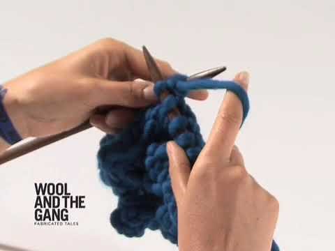 Comment tricoter le point bulle - Tutoriel Tricot