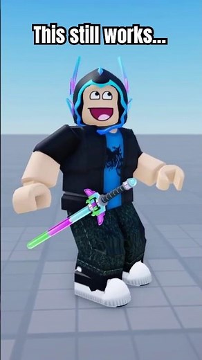 I'm surprised this event prize still works! #roblox