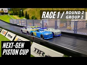 Next-Gen Piston Cup | Mattel Disney Cars Diecast Racing | Final Group of Round 2