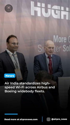 Air India revolutionizes in-flight Wi-Fi with Hughes Network Systems