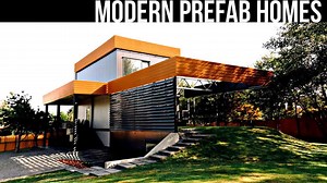 Modern prefab homes that cost nothing to ship!