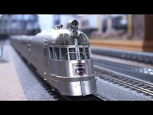 HO Chicago Burlington and Quincy Mark Twain Zephyr by Challenger Imports Brass DCC Loksound