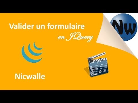 Valider un formulaire en JQuery
