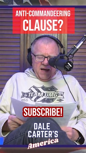 Today's constitutional lesson...did you know about the "Anti-Commandeering Loophole" of the Supremacy Clause? Democrats are claiming it to deny local support of ICE enforcement. SUBSCRIBE to Dale Carter's America and check out our latest episode! #commandeeringloophole #supremacyclause #constitution #immigration #ice #dalecartersamerica | Dale Carter’s America