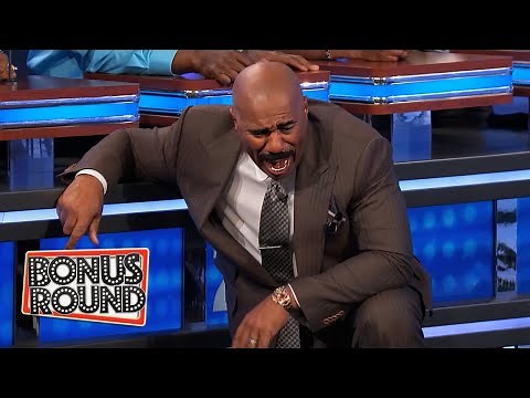 Family Feud Answers That Made Steve Harvey Lose It!