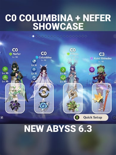 Effective F2P Team for Spiral Abyss 6.3 in Genshin Impact