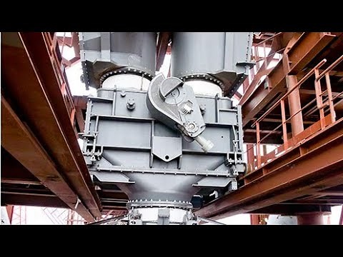 BLAST FURNACE🔥(4020m3)🔥BLT TOP OPERATIONS... #blastfurnacepractical