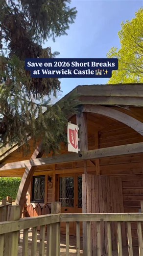 Save up to 20% on Warwick Castle short breaks ✨🏰 Stays from just £37 per person, from Woodland Lodges and the Warwick Castle Hotel to the special Tower Suites! 🏰 🎟️ link in bio | Warwick Castle
