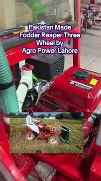 Three wheel Fodder Cutter Pakistan made Reaper Machine Available at Agro Power Lahore #Reaper