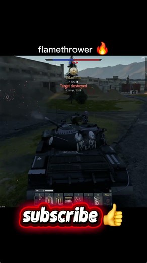 flamethrower 🔥👍 #warthunder #clip