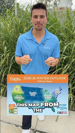 Farmers’ Almanac winter prediction for 2025-26