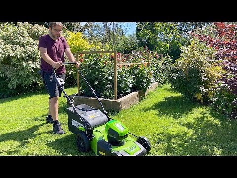 Greenworks 60V, 46 cm Battery-Operated Lawn Mower Review