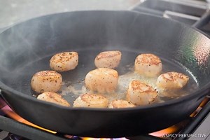 How to Perfectly Pan Sear Scallops - A Spicy Perspective