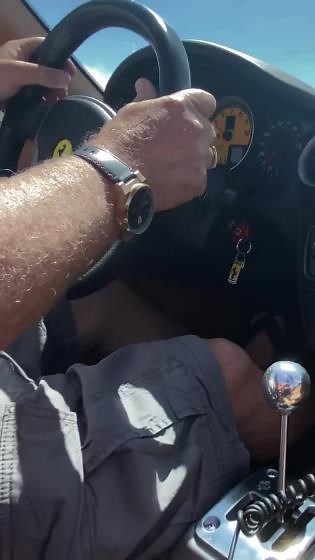 Ferrari F430 cold start and V8 engine rev to 8,000 RPM