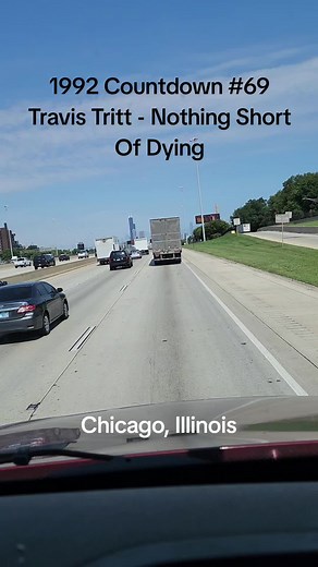 Top 100 Country songs of 1992 and views from my office #illinois #countdown #countrymusic #cdtfamily #genx #travistritt