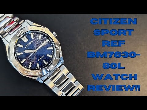 Watch Review Citizen Sport ref BM7630-80L!!