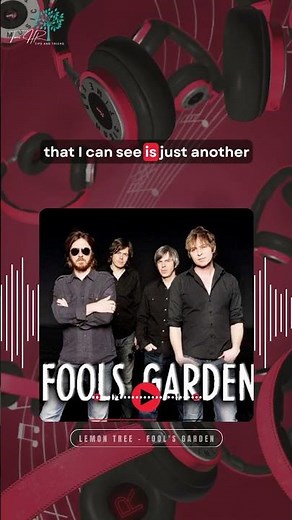 🍋 Lemon Tree – Fool’s Garden | Learn English through Music #lyricsvideo