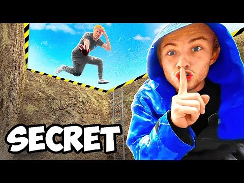 Using Secret Trampoline Bunker To Cheat In Hide N Seek