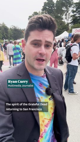Deadheads descend on San Francisco for the Grateful Dead's 60th anniversary