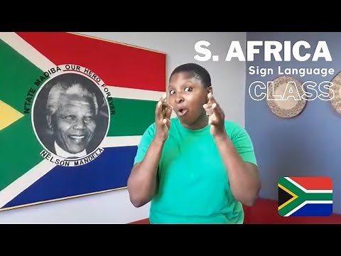 Learn SOUTH AFRICAN Sign Language (SASL) with Samora! | InterSign University