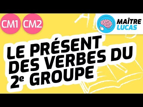Present tense of 2nd group verbs CM1 - CM2 - Cycle 3 - French - Conjugation