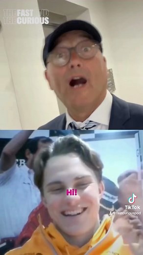 This is ‘doing numbers’ (as a bellend would say) on TikTok and thought it was the best illustration of the tone and what we’re trying to do on @fastcuriouspod. F1’s newest and most exciting driver accidentally connected to the UK’s most exciting egg. Mid season review episode out now! Give it a try! | Greg James