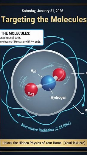 A microwave actually uses highfrequency radio waves to force the food to heatitself from the inside
