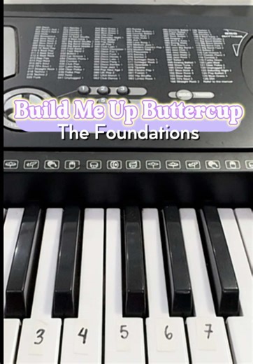 Build Me Up Buttercup - Easy Piano Tutorial