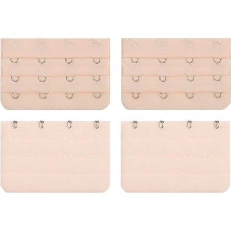 Bra Extender 4 Hook Bra Back Clips Bra Strap Extender Bra Clasp (4pcs) - Walmart.ca