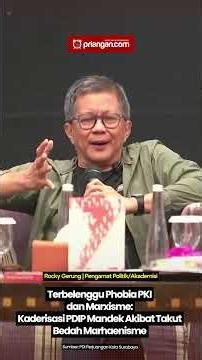 Terbelenggu Phobia PKI dan Marxisme: Kaderisasi PDIP Mandek Akibat Takut Bedah Marhaenisme