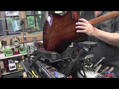 Taylor Neck Joint Detail@StringTechWorkstations