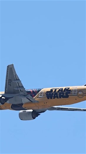[ANA 全日空] Boeing 772 C-3PO JET (Star wars) (JA743A)