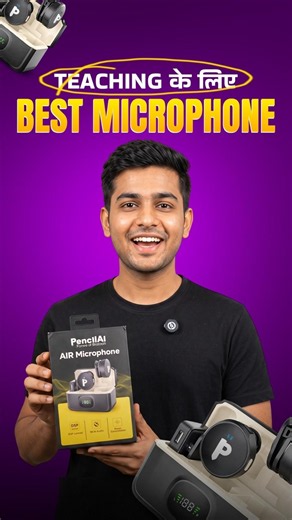 Best Mic for Online Teaching in 2026 | Pencil AI Wireless & Studio Microphone Review.