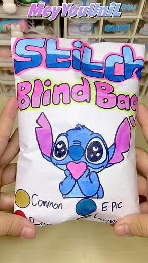 Stitch Blind Bag Squishmallows Unboxing DIY Crafts | ASMR Video