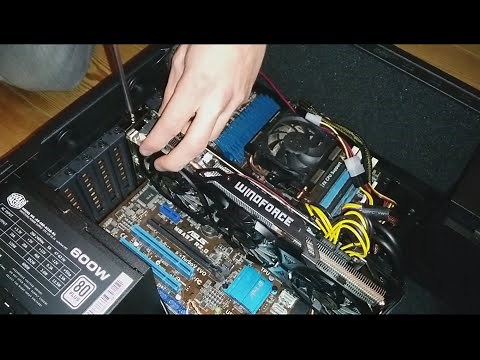 How to install Gigabyte GTX 970 G1 on motherboard [Installation]
